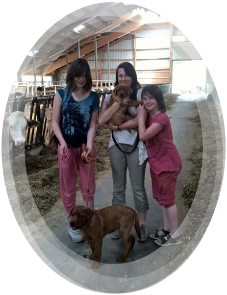 Irene, Aileen und Milena