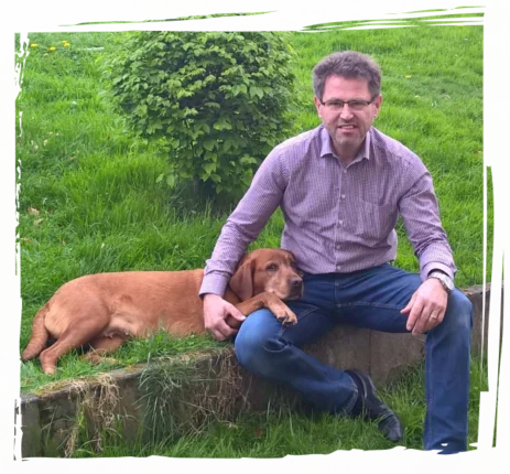 Ich (Heinz) mit Marlee